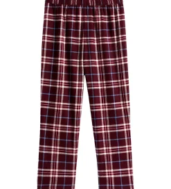 Nattøj*Tommy Hilfiger Nattøj - Straight - Tartan Reiker Burgundyred