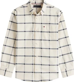 Børn Tommy Hilfiger Skjorte - Window Pane Check - Hvidternet