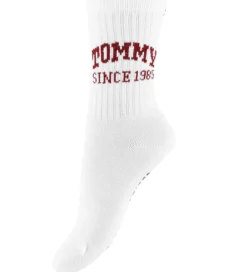 Strømper*Tommy Hilfiger Strømper - 2-pak - Hvid m. Print