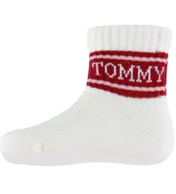 Strømper*Tommy Hilfiger Strømper - 3-pak - Pink/Hvid