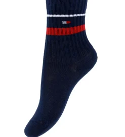 Børn Tommy Hilfiger Strømper - 2-pak - Tommy Original/Hvid