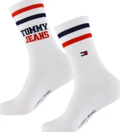Børn Tommy Hilfiger Strømper - 2-pak - Hvid m. Striber
