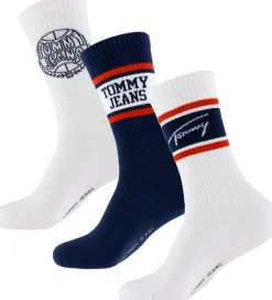 Strømper*Tommy Hilfiger Strømper - 3-pak - Hvid/Navy