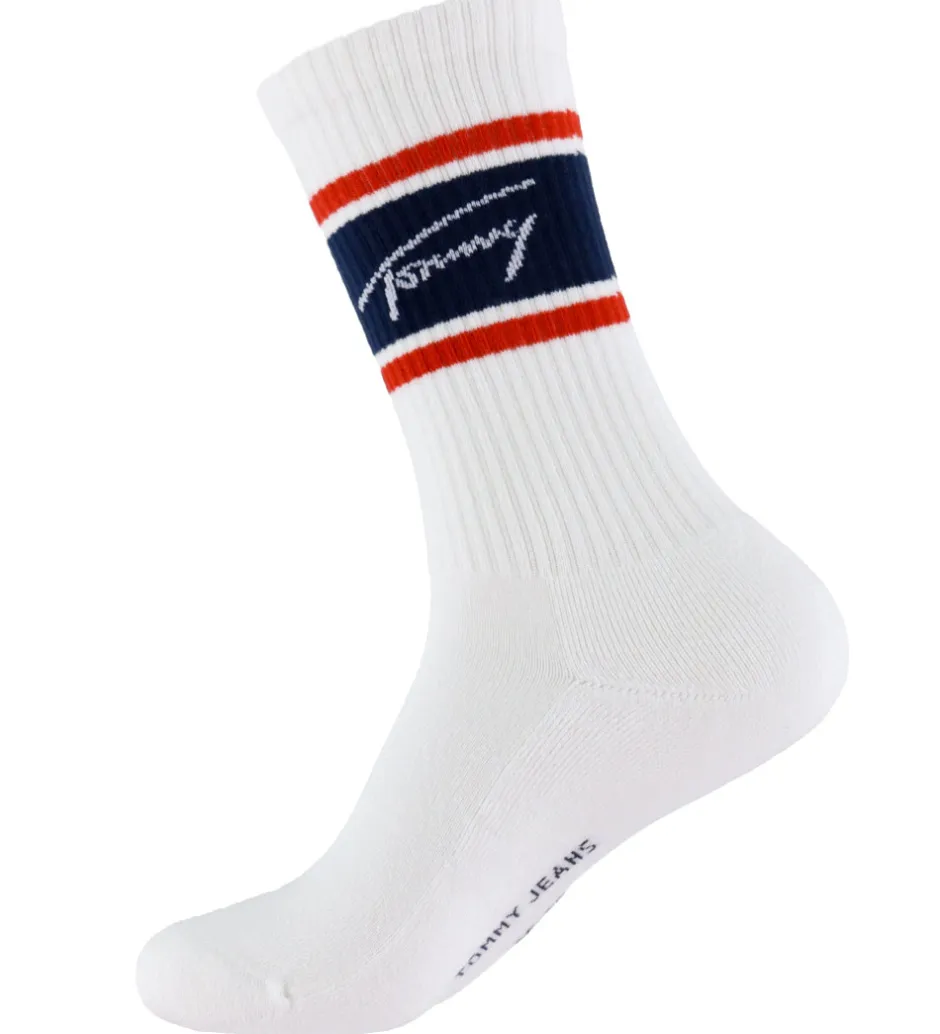 Strømper*Tommy Hilfiger Strømper - 3-pak - Hvid/Navy