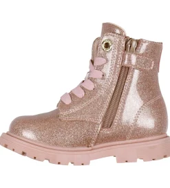 Støvler*Tommy Hilfiger Støvler - Lace-Up - Pink/Glitter