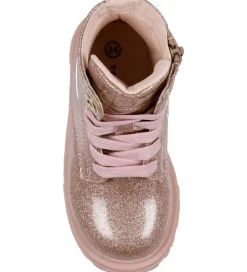 Støvler*Tommy Hilfiger Støvler - Lace-Up - Pink/Glitter