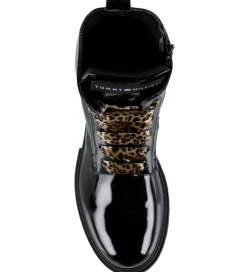 Støvler*Tommy Hilfiger Støvler - Lace-Up - Sort