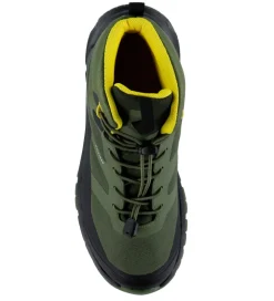 Tommy Hilfiger Støvler - Mid Lace-Up - Military Green