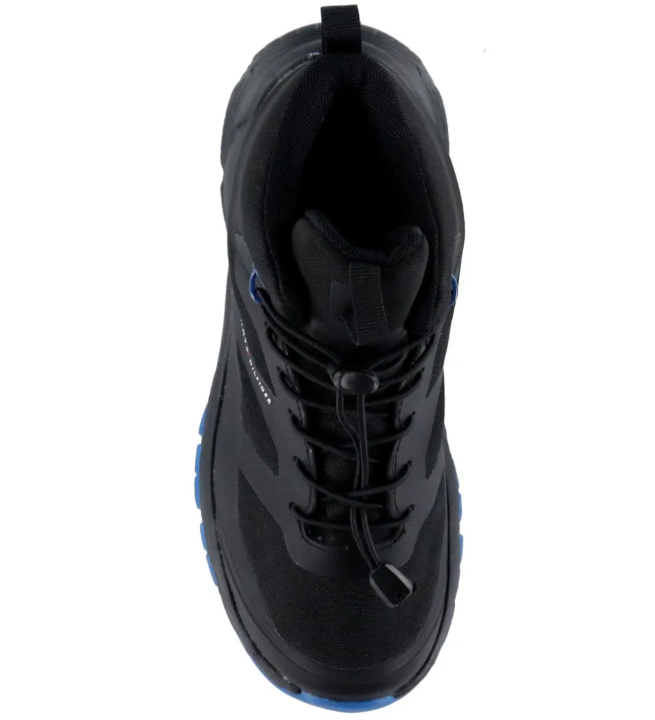 Støvler*Tommy Hilfiger Støvler - Tex - Mid Lace-Up - Sort