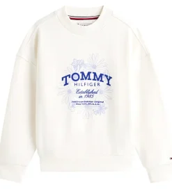 Sweatshirts|Bluser*Tommy Hilfiger Sweatshirt - Crew - Ancient White