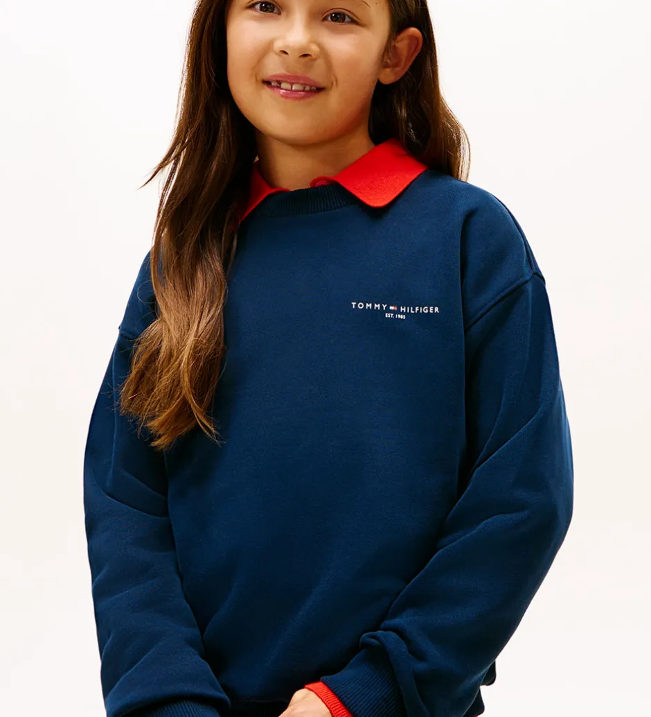 Sweatshirts*Tommy Hilfiger Sweatshirt - Mini Corp - Dark Night Navy