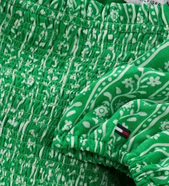 Toppe*Tommy Hilfiger Top - Printed Smock - Radiant Green