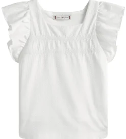 Børn Tommy Hilfiger Top - Ruffle - Hvid