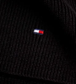 Tørklæder*Tommy Hilfiger Tørklæde - Strik - Sort