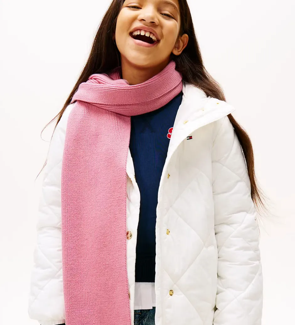 Børn Tommy Hilfiger Tørklæde - Strik - Mystic Pink