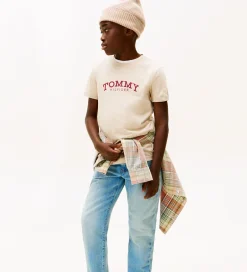 Børn Tommy Hilfiger T-shirt - Monitype - Gulf Sand/Beige