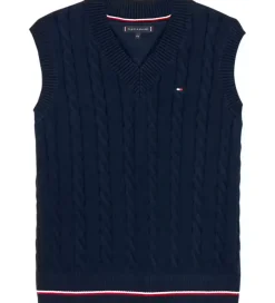 Børn Tommy Hilfiger Vest - Strik - Dark Night Navy