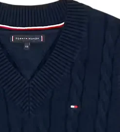 Børn Tommy Hilfiger Vest - Strik - Dark Night Navy