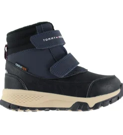 Tommy Hilfiger Vinterstøvler - Tex - Sort/Blå