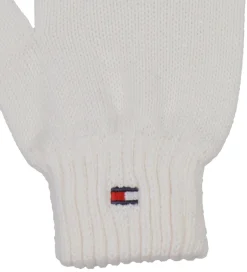 Børn Tommy Hilfiger TommyHilfiger Handsker - Strik - Ancient White