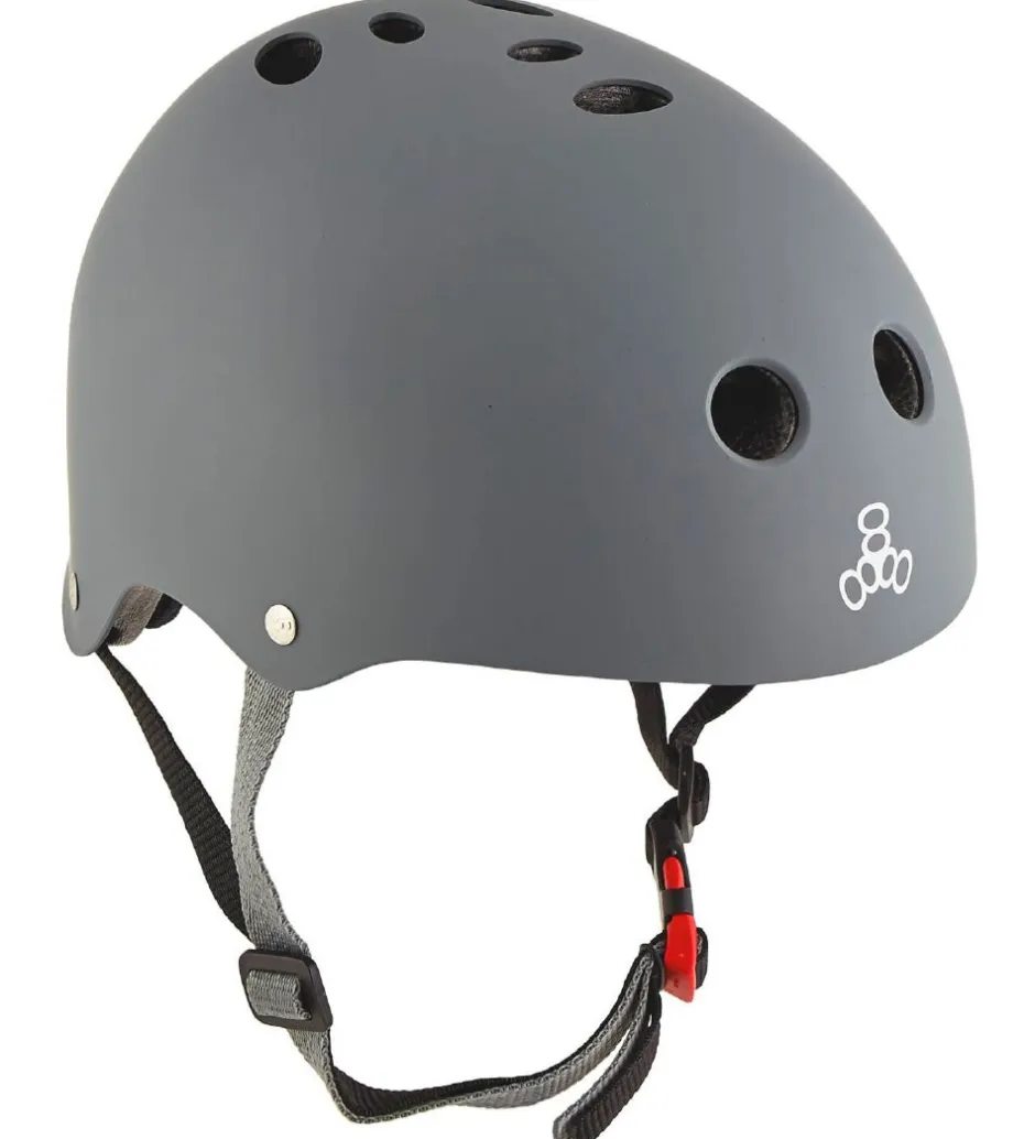 Skaterhjelme*Triple Eight Hjelm - Certified Sweatsaver - Carbon Rubber
