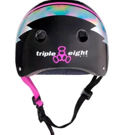 Skaterhjelme*Triple Eight Hjelm - Certified Sweatsaver - Black Hologram