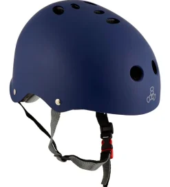 Skaterhjelme*Triple Eight Hjelm - Certified Sweatsaver - Navy Rubber