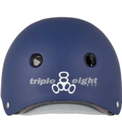 Skaterhjelme*Triple Eight Hjelm - Certified Sweatsaver - Navy Rubber