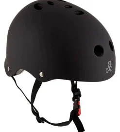Skaterhjelme*Triple Eight Hjelm - Certified Sweatsaver - Black Rubber