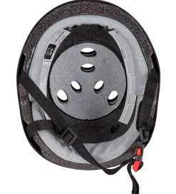 Skaterhjelme*Triple Eight Hjelm - Certified Sweatsaver - Black Rubber