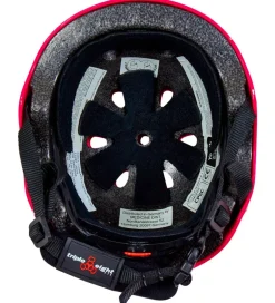 Skaterhjelme*Triple Eight Hjelm - Lil 8 Staab - Neon Pink Matte