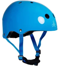Skaterhjelme*Triple Eight Hjelm - Lil 8 - Blue Glossy