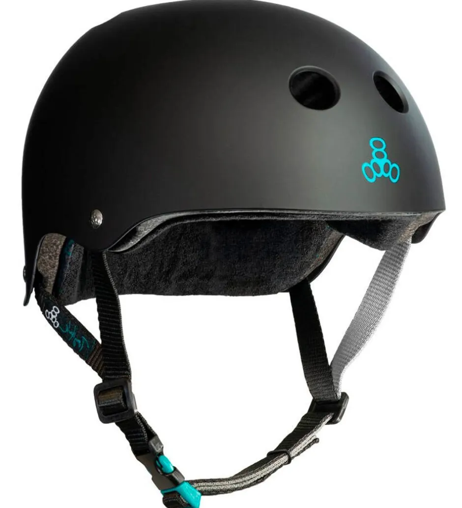 Skaterhjelme*Triple Eight Hjelm - Tony Hawk - Certified Sweatsaver - Sort