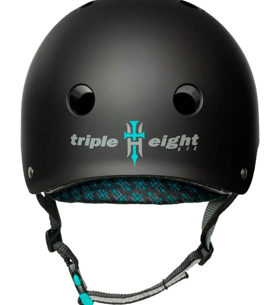 Skaterhjelme*Triple Eight Hjelm - Tony Hawk - Certified Sweatsaver - Sort