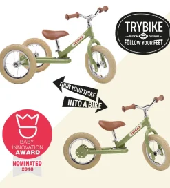 TryBike Løbecykel - Steel - Rosa