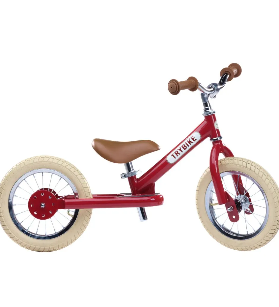 Løbecykler*TryBike Løbecykel - Steel - Rød