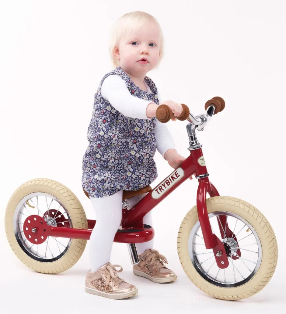 Løbecykler*TryBike Løbecykel - Steel - Rød