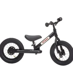Løbecykler*TryBike Løbecykel - Steel - Sort
