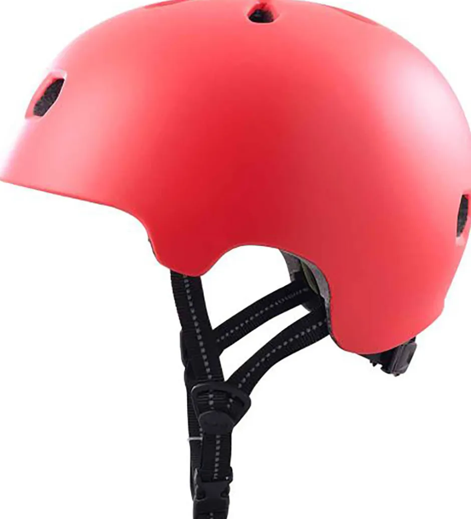Børnesikkerhed|Skaterhjelme*TSG Cykelhjelm - Meta Solid Color - Satin Gentle Red