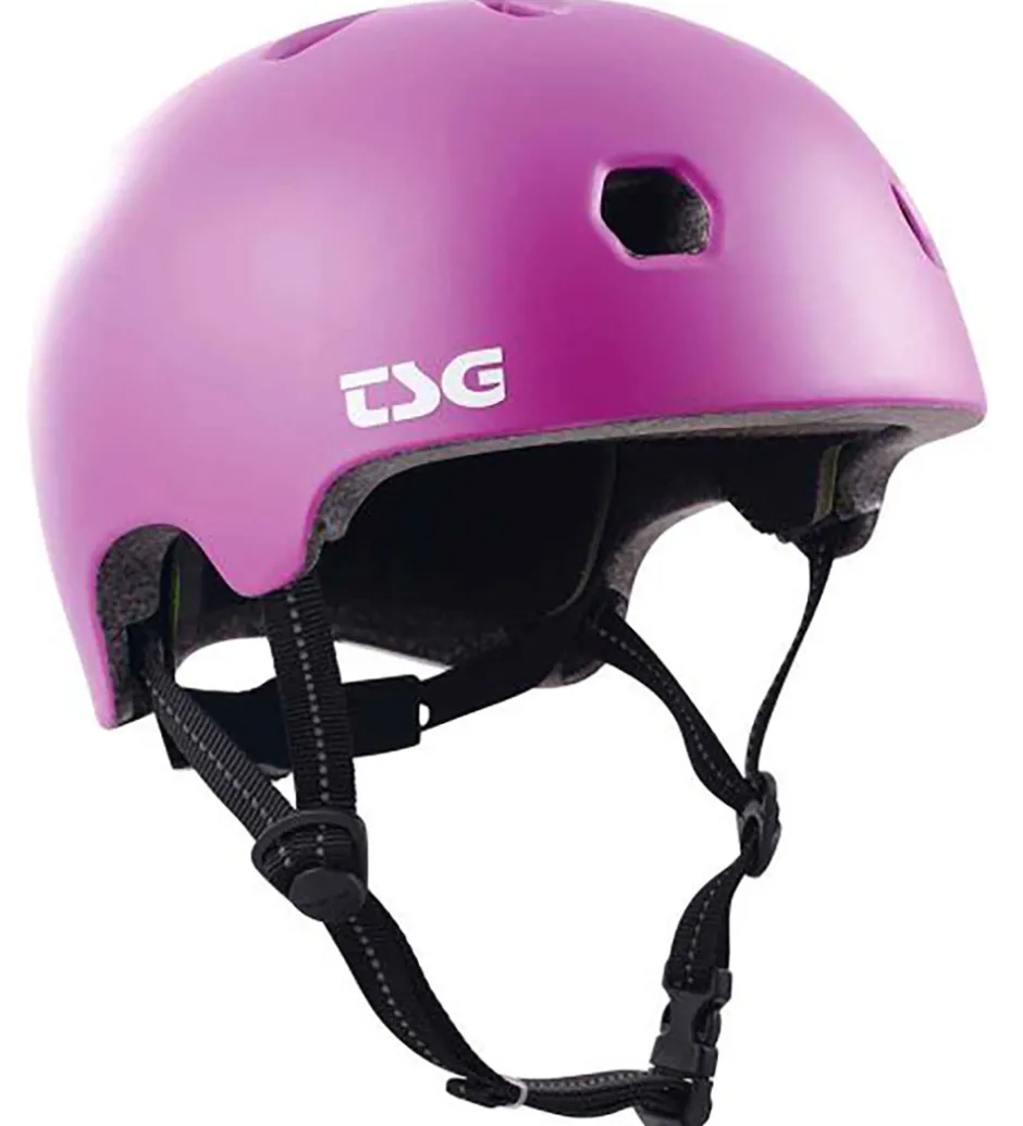 Børn TSG Cykelhjelm - Meta Solid Color - Satin Purple Magic