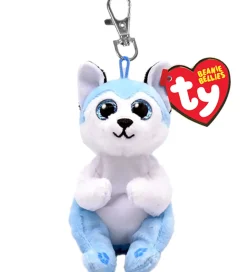 Nøgleringe*Ty Nøglering m. Bamse - Beanie Bellies - 10 cm - Thunder
