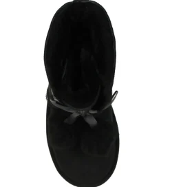 Bamsestøvler*UGG Bamsestøvler - Gita - Sort m. Pom Poms