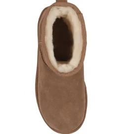 Bamsestøvler*UGG Bamsestøvler - W Classic Mini II - Chestnut
