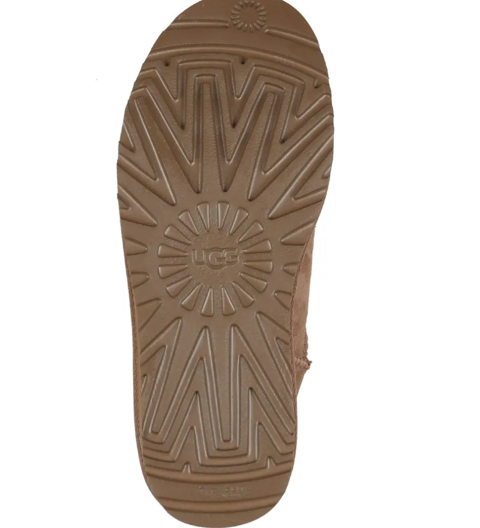 Bamsestøvler*UGG Bamsestøvler - W Classic Mini II - Chestnut