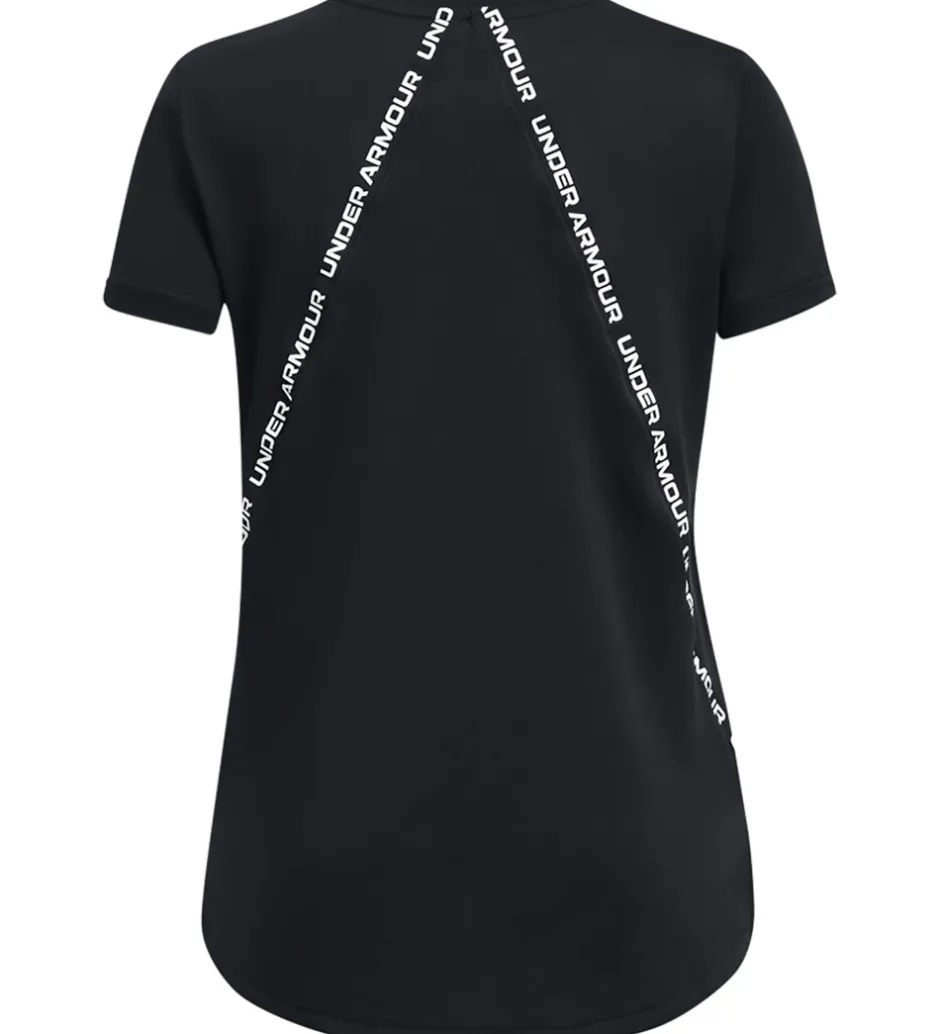 T-Shirts Og Toppe*Under Armour T-shirt - Knockout - Sort m. Logostriber