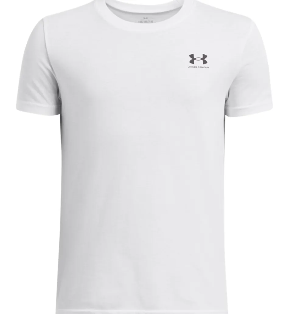 T-Shirts Og Toppe*Under Armour T-shirt - Sportstyle - Hvid