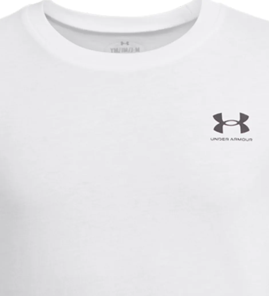 T-Shirts Og Toppe*Under Armour T-shirt - Sportstyle - Hvid