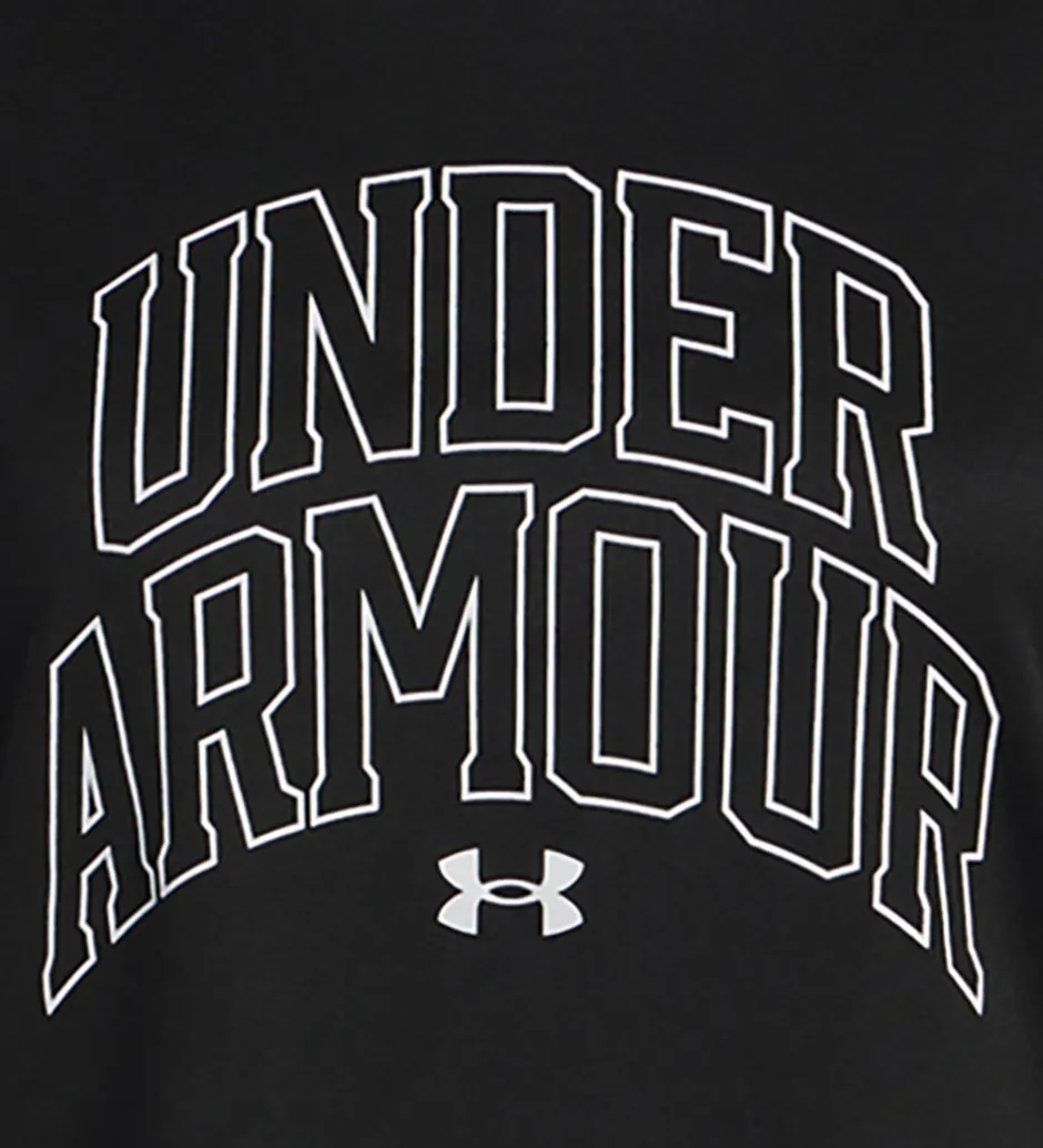 T-Shirts Og Toppe|Træning Og Gymnastik*Under Armour T-shirt - Tech Varsity - Sort m. Print