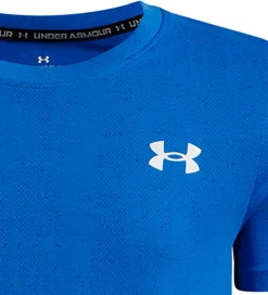 T-Shirts Og Toppe|Træning Og Gymnastik*Under Armour T-shirt - Vanish Seamless - Blue Atlantis
