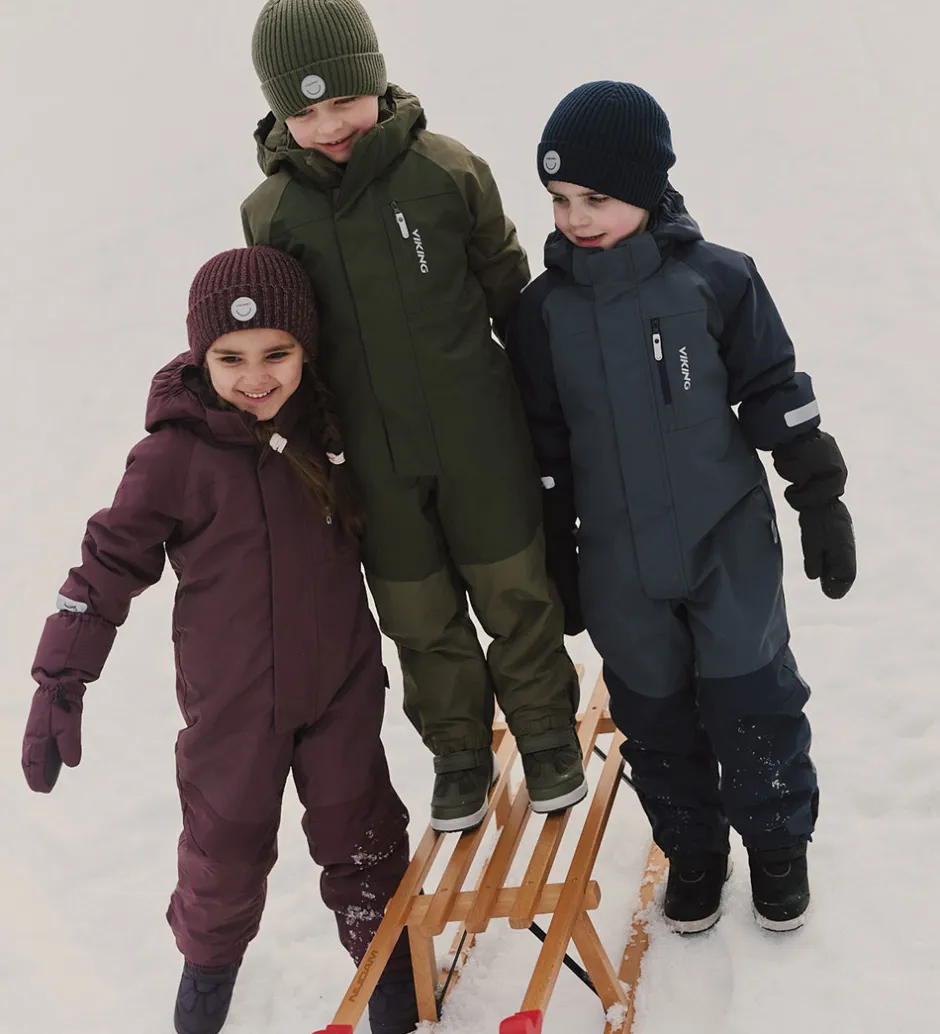 Børn Viking Flyverdragt - Toasty Winter - Olive